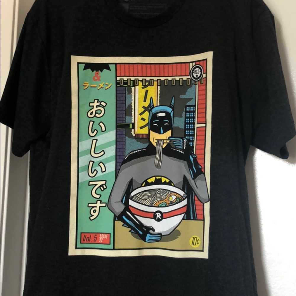 Batman t shirt Japanese comic